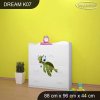 Komoda Dream K07 - rybičky (Barva bílá)