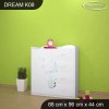 Komoda Dream K08 - ovečka (Barva bílá)