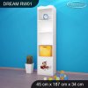Regál Dream RW01 - závodníci (Barva bílá)