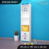 Regál Dream RW01 - růžový pony (Barva bílá)