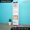 Regál Dream RW02 - ovečka (Barva bílá)
