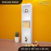 Regál Dream RW04 - pirát (Barva bílá)
