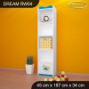 Regál Dream RW04 - zvířecí kapela (Barva bílá)
