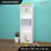 Regál Dream RW06 - rozkvetlá louka (Barva bílá)