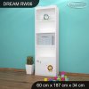 Regál Dream RW06 - lvíček (Barva bílá)