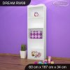Regál Dream RW08 - farma (Barva bílá)