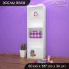 Regál Dream RW08 - pirátský ostrov (Barva bílá)