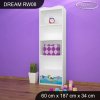 Regál Dream RW08 - rybičky (Barva bílá)