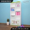 Regál Dream RW10 - veselé safari (Barva bílá)