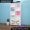 Regál Dream RW10 - veselé safari (Barva bílá)