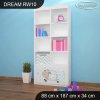 Regál Dream RW10 - ovečka (Barva bílá)
