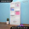 Regál Dream RW10 - pony (Barva bílá)