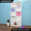 Regál Dream RW10 - závodníci (Barva bílá)