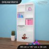 Regál Dream RW10 - závodníci (Barva bílá)