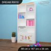 Regál Dream RW10 -palác (Barva bílá)