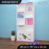 Regál Dream RW10 -  rybičky (Barva bílá)