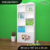Regál Dream RW11 - farma (Barva bílá)