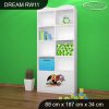 Regál Dream RW11 - formule (Barva bílá)