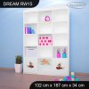 Regál Dream RW15 -  závodníci (Barva bílá)