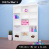 Regál Dream RW15 - formule (Barva bílá)