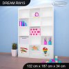 Regál Dream RW15 - dopravní prostředky (Barva bílá)