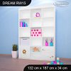 Regál Dream RW15 -lvíček (Barva bílá)