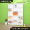 Regál Dream RW16 -  farma (Barva bílá)
