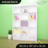 Regál Dream RW18 -  růžový pony (Barva bílá)