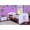 Dětská postel Happy Babies - pejsek s mašlí (Barva bílá, Velikost spací plochy 140x70, Šuplík NE)