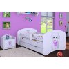 Dětská postel Happy Babies - pejsek s mašlí (Barva bílá, Velikost spací plochy 140x70, Šuplík NE)