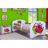 Dětská postel Happy Babies - barevný želvík (Barva bílá, Velikost spací plochy 140x70, Šuplík NE)