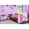 Dětská postel Happy Babies - princezna a jednorožec (Barva bílá, Velikost spací plochy 140x70, Šuplík NE)