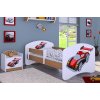 Dětská postel Happy Babies - super bolid (Barva bílá, Velikost spací plochy 140x70, Šuplík NE)