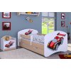 Dětská postel Happy Babies - super bolid (Barva bílá, Velikost spací plochy 140x70, Šuplík NE)