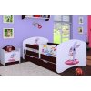 Dětská postel Happy Babies - super zajíček (Barva bílá, Velikost spací plochy 140x70, Šuplík NE)