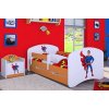 Dětská postel Happy Babies - superman (Barva bílá, Velikost spací plochy 140x70, Šuplík NE)