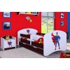 Dětská postel Happy Babies - superman (Barva bílá, Velikost spací plochy 140x70, Šuplík NE)