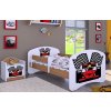 Dětská postel Happy Babies - ferrari (Barva bílá, Velikost spací plochy 140x70, Šuplík NE)