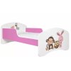 Dětská postel Animals vzor AM05 - zvířátka (Barva bílá, Velikost spací plochy 140x70, Šuplík NE)