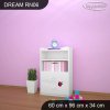 Regál Dream RN06 -   beruška (Barva bílá)