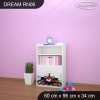 Regál Dream RN06 -   formule (Barva bílá)