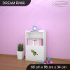 Regál Dream RN06 - rybičky (Barva bílá)
