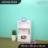 Regál Dream RN08 - formule (Barva bílá)