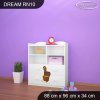 Regál Dream RN10 -  pirát (Barva bílá)