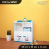 Regál Dream RN11 - pejsci (Barva bílá)