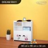 Regál Dream RN11 - pejsci (Barva bílá)