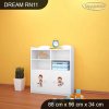 Regál Dream RN11 -  veselé safari (Barva bílá)