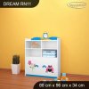 Regál Dream RN11 -  beruška (Barva bílá)