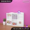 Regál Dream RN16 -  farma (Barva bílá)