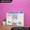 Regál Dream RN16 -  rybičky (Barva bílá)
